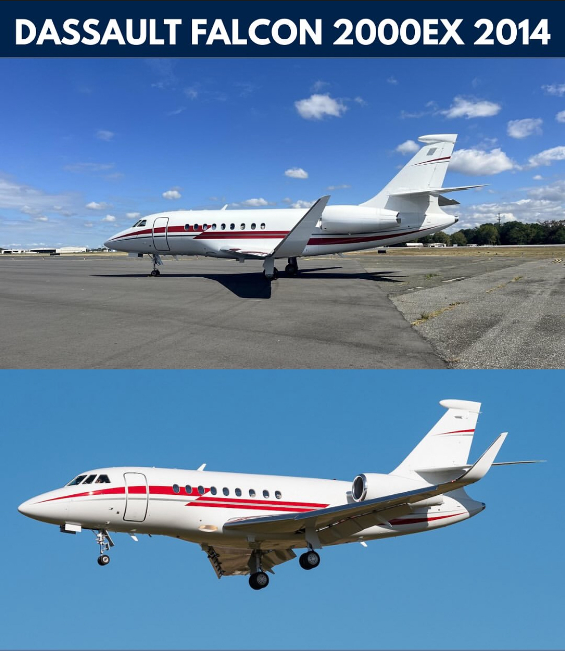 DASSAULT FALCON 2000EX  2014